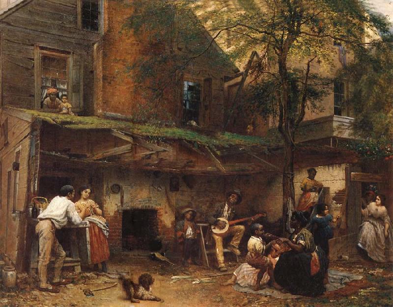 Eastman Johnson Das Leben im Suden oil painting picture